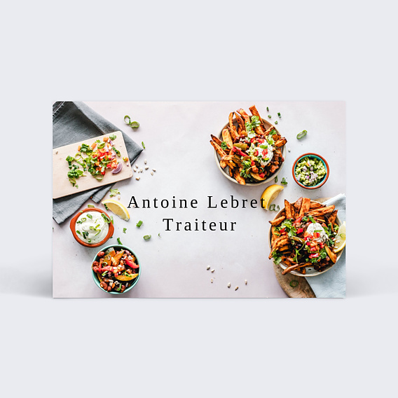 Carte de visite Traiteur