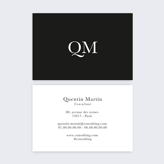 Carte de visite Consultant