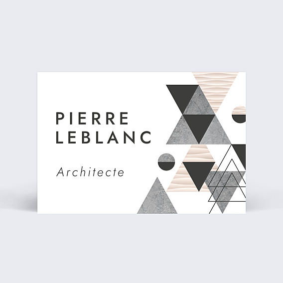 Carte de visite Architecte Graphique