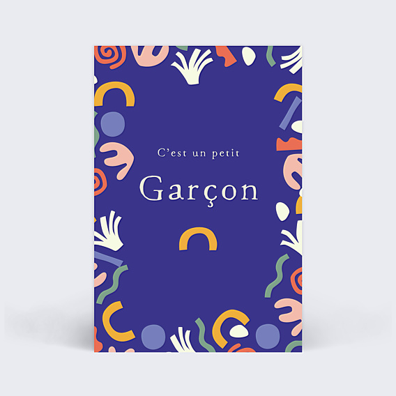 Carte Étape Bébé Petits Motifs