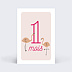 Carte étape bébé Jolis Animaux Carte 2
