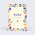 Carte Étape Bébé Petits Motifs