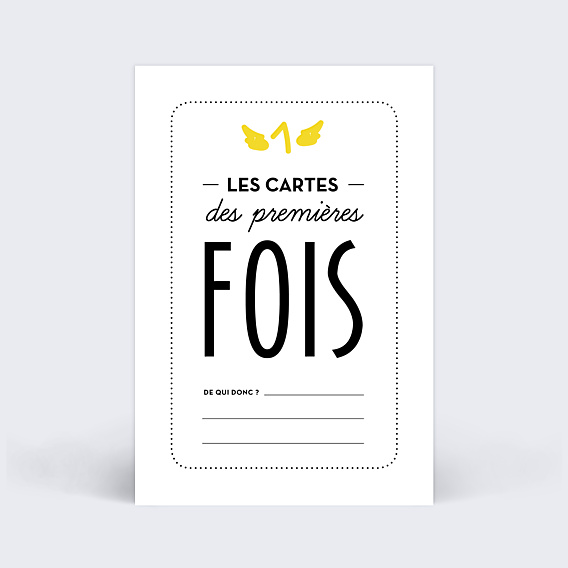 Carte Étape Bébé Mes Premières Fois