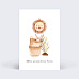Carte étape bébé Petit Cocon Carte 1
