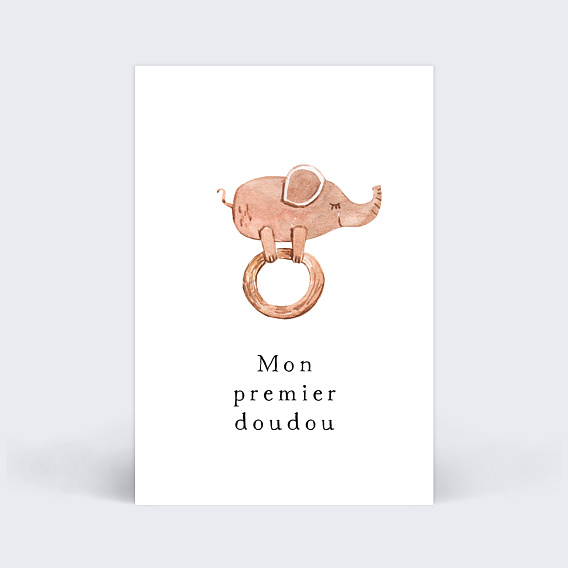 Carte étape bébé Petit Cocon Carte 6