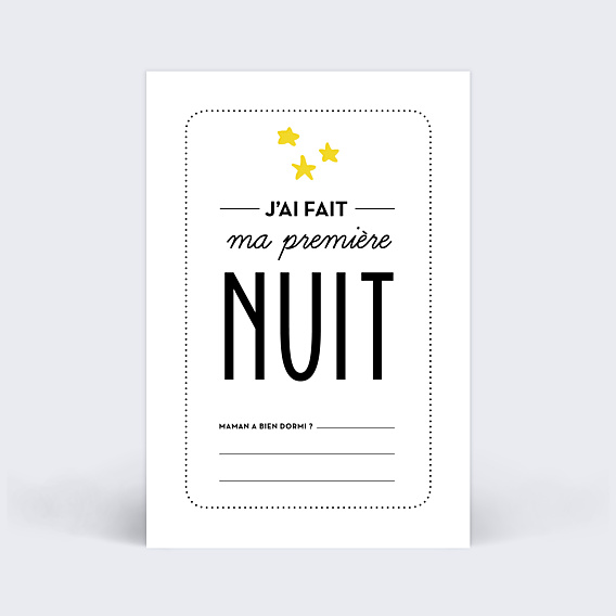 Carte Étape Bébé Mes Premières Fois