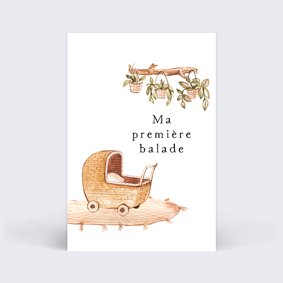 Carte étape bébé Petit Cocon Carte 2