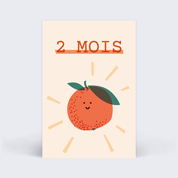 Carte Étape Bébé Grossesse