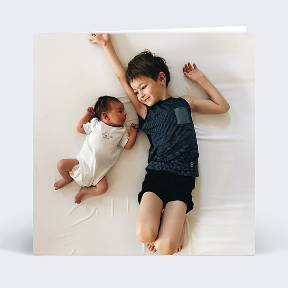 Faire-part Baptême Photo seule
