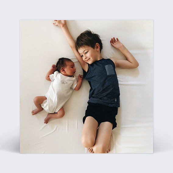 Faire-part baptême Photo seule