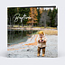 Faire-part baptême Typographie