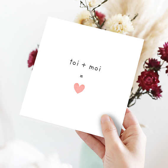 Carte d'amour Carte Postale