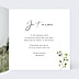 Carte d'Amour Couronne de Feuilles