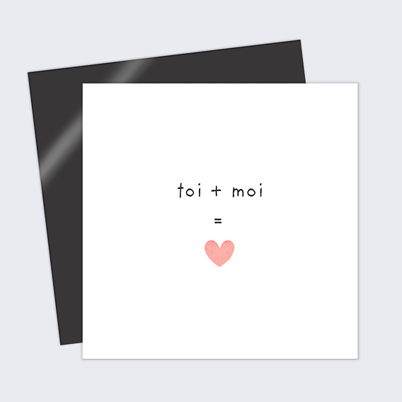 Carte d'Amour Carte Postale