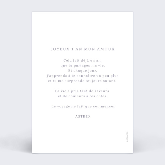 Carte d'Amour Epingles