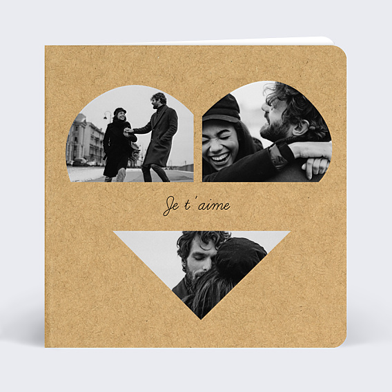Carte d'amour Coeur