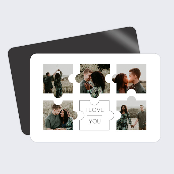 Carte d'amour Puzzle