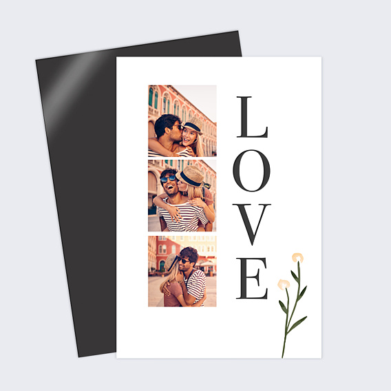 Carte d'Amour Bucolique Fleur
