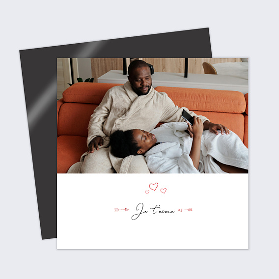 Carte d'amour De Tout Coeur