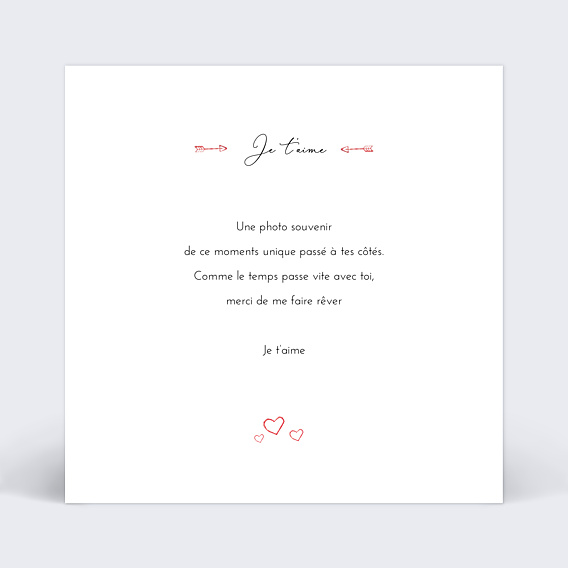 Carte d'Amour De Tout Coeur