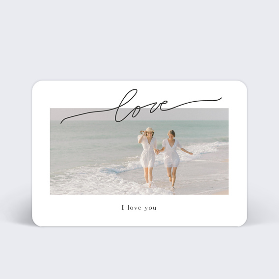 Carte d'amour Love