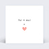 Carte d'Amour Carte Postale