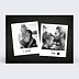 Carte d'amour Photomaton Ardoise Recto