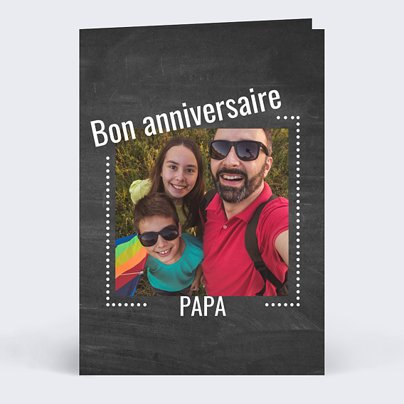 Anniversaire Adulte Ardoise graphique