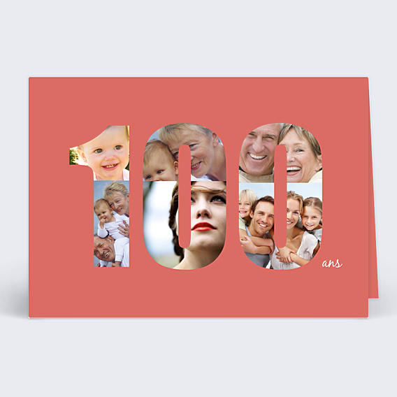 Anniversaire Adulte Carte anniversaire 100 ans