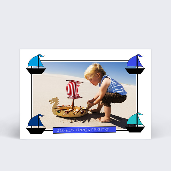 Anniversaire Enfant Bateau 