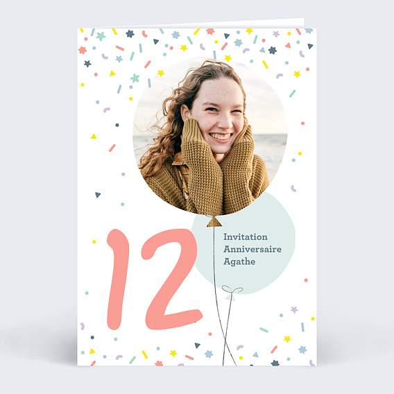 Invitation Anniversaire Enfant 15 Ans Popcarte Invitation Anniversaire Enfant 15 Ans Popcarte