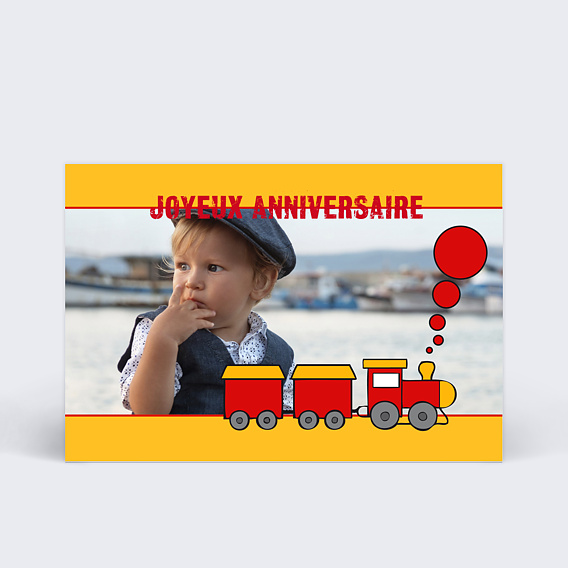 Anniversaire Enfant Train