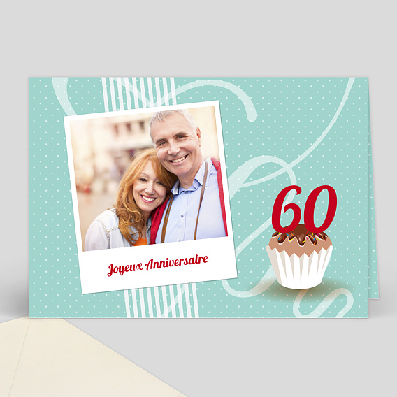 Carte Anniversaire 60 Ans Popcarte Carte Anniversaire 60 Ans Popcarte