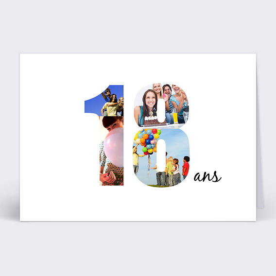 Invitation Anniversaire 18 ans
