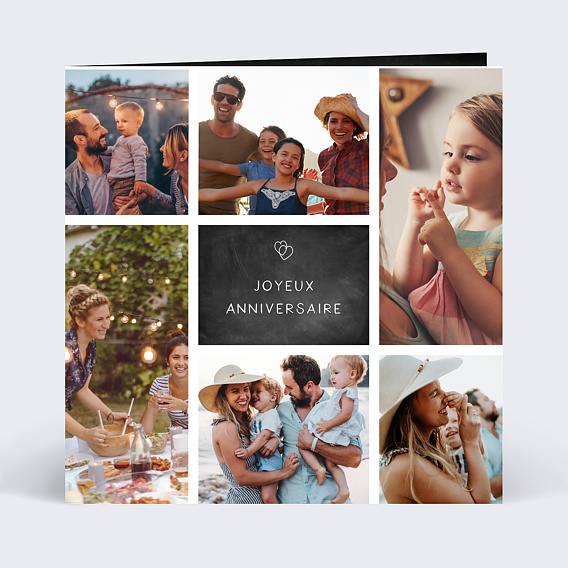 Carte Anniversaire Etapes De Vie Popcarte