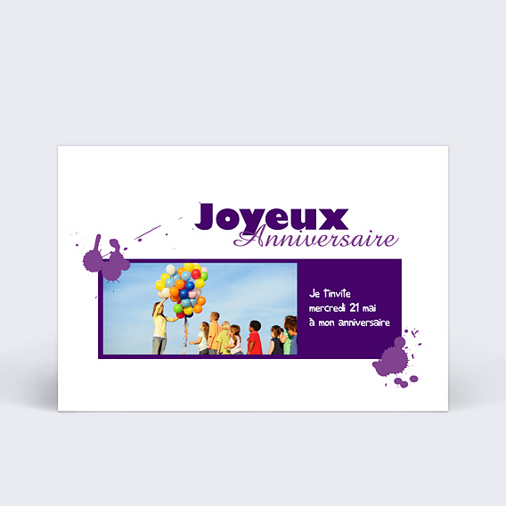 Anniversaire Enfant Peinture