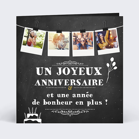 Carte Anniversaire Histoire De Ma Vie Popcarte