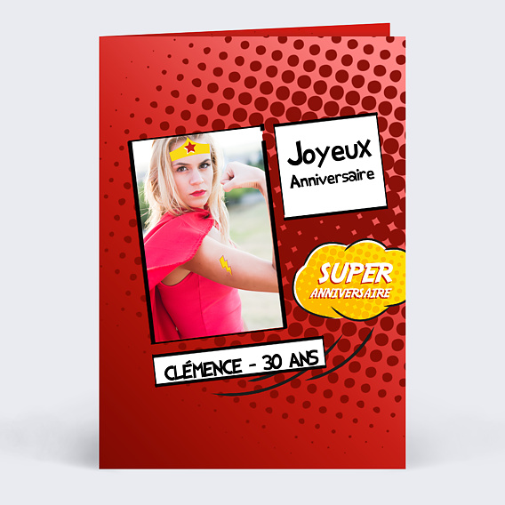 Anniversaire Adulte Marvel girl