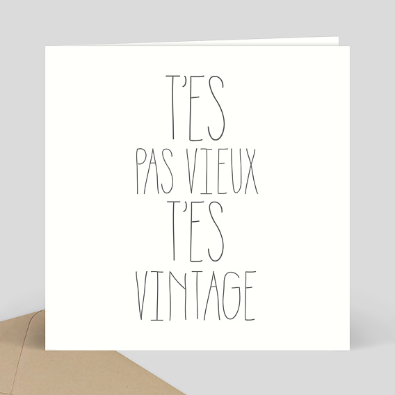 Anniversaire Adulte Moderne