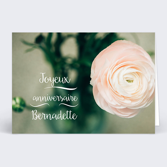Anniversaire Adulte Pétales