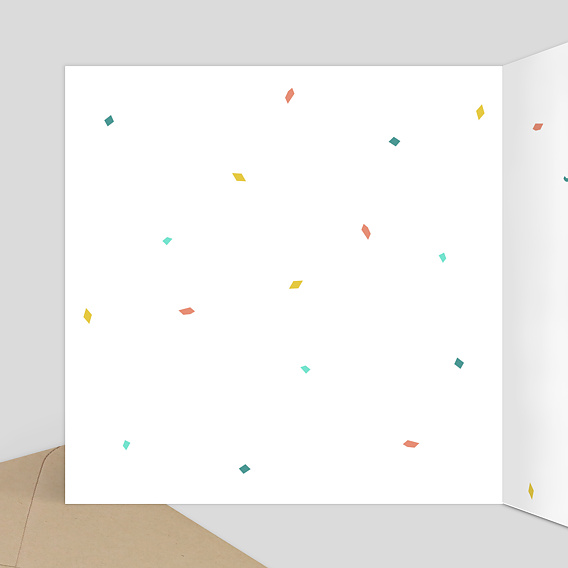 Carte anniversaire enfant Rébus Âne Intérieur Gauche