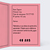 Carte anniversaire adulte Permis de Conduire Intérieur Droit