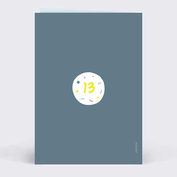 Carte Anniversaire 13 Ans Popcarte