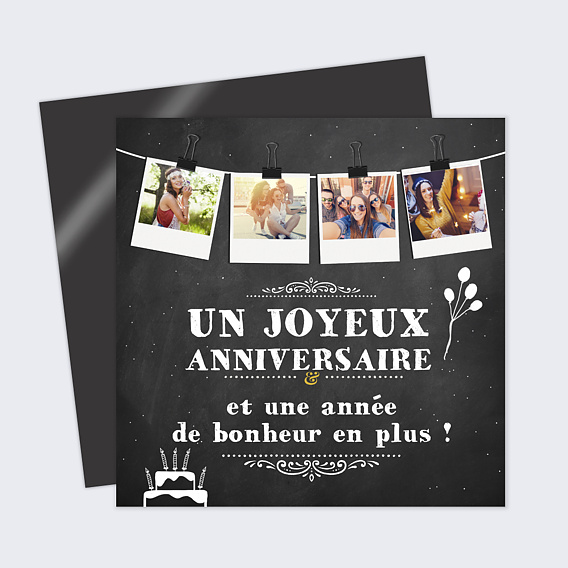 Carte anniversaire Histoire de ma Vie