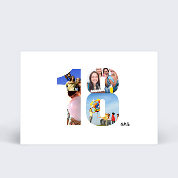 Invitation Anniversaire Virtuelle 18 Ans
