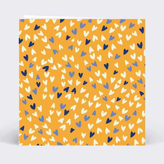 Carte anniversaire Confettis Verso