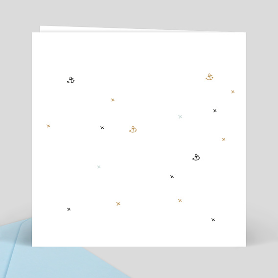 Carte anniversaire enfant Petit Pirate Verso