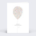 Carte anniversaire Ballons