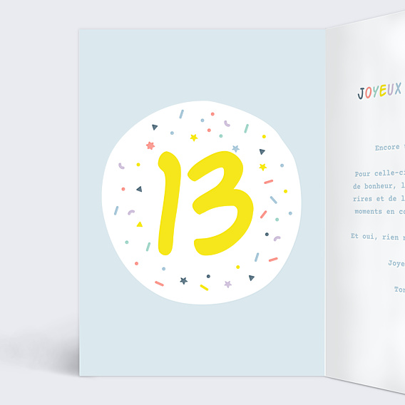 Anniversaire Enfant Ballons 13 ans