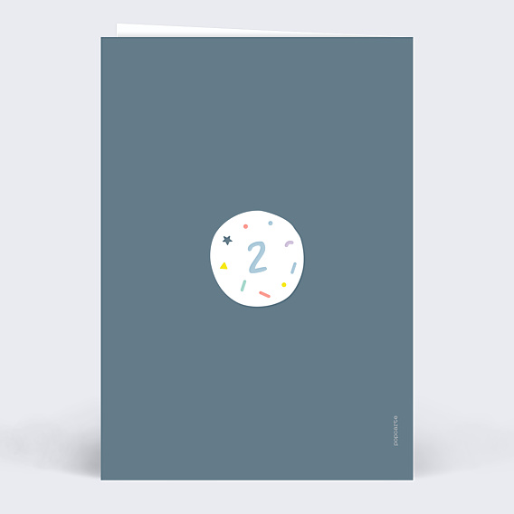 Invitation Anniversaire Enfant 2 ans